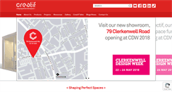Desktop Screenshot of creatif.org.uk